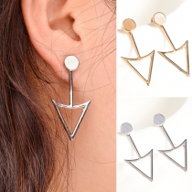 Fashion Triangle Earrings Stud