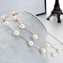 Elegant Fashion Pearl Beads Headband