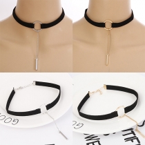 Fashion Tassel Pendant Choker Necklace