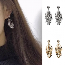 Fashion Gold/Silver-tone Alloy Earrings