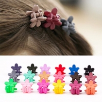 Cute Style Flower-shaped Mini Hairpin Set 3 pcs/Set 