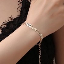 Bohemian Style Arrow Shaped Bracelet 