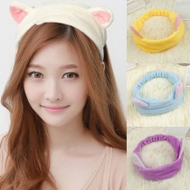 Cute Style Cat Ear Shaped Hair Band- 2 pcs/Set 