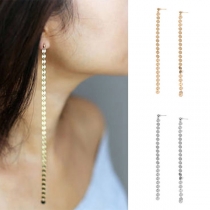 Fresh Style Long Tassel Earrings