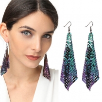 Chic Style Geometric Shaped Pendant Earrings