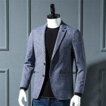 Fashion Men's Slim Suit Jacket Blazer
