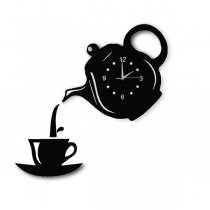 Creative Style Teapot Shaped Wall Clock