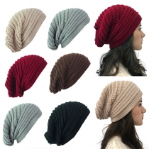 Fashion Solid Color Knit Beanies