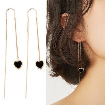 Fashion Hear Pendant Ear-line