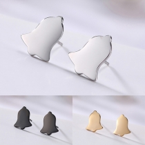 Chic Style Bell Shaped Stud Earrings