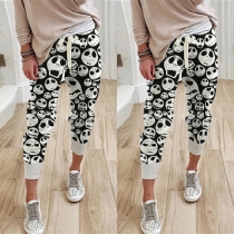 Chic Style Camouflage/Skull Head Printed Sports Pants