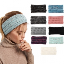 Fashion Mixed Color Knit Head-wear