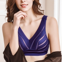 Sexy Solid Color Detachable Padding Push-up Wireless Bra Bralette
