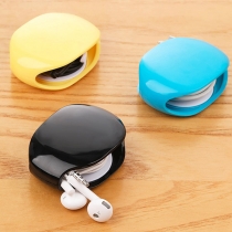 Portable Earphone Data Cable Charging Cable Storage Box Auto Winder