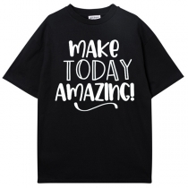 Make Today Amazing Shirt-Black Men's Shirt
