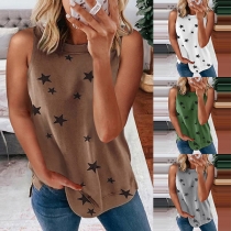 Casual Shirt with Star Printed