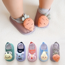 Cute Animal/Fruit Shape Anti-slip Breathable Baby Toddler Floor Socks Shoes