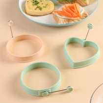 Creative Style Round/Heart-shaped Silicone Fried Egg Mould