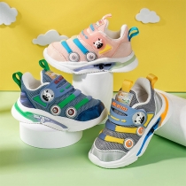 Cute Cartoon Animal Pattern Anti-slip Breathable Baby Toddler Sneakers