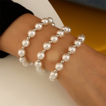 Fashion Three-layer Pearl Bracelet