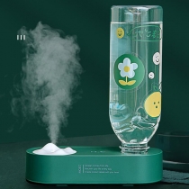Mini rechargeable portable humidifier suitable for mineral water bottles