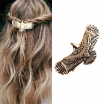 Retro Style Eagle Shape Spring Hairpin