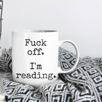 Fck off I am reading Funny Coffee Mug