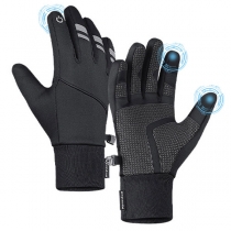 Outdoor Cycling Riding Windproof Touchscreen Warm Gloves