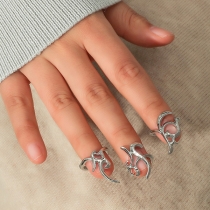 Fashion Fingernails Ring-Three-piece Set