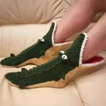 Fashion Warm Alligator Socks