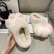 Funny Big Claw Thick Sole Warm Cotton Slippers