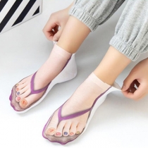 6 pairs/set Funny Flip Flops Socks