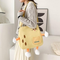 Cute Hug Smiley Messenger Bag Shoulder Bag
