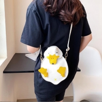 Cute Cartoon Duck Messenger Bag