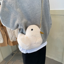 Cute Chick Bag Plush Bag Cartoon Doll Messenger Bag