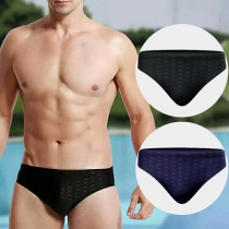 Casual Soft Comfortable Low-rise Swimsuit Brief for Men