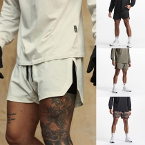 Fashion Running Shorts for Men with Lined