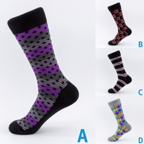 Fashion Printed Socks for Men-2 Pair/Set