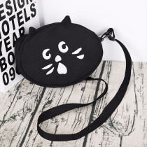 Cat Smile Face Shoulder bag Canvas Bag