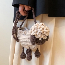 Cute Cartoon Lamb Casual Cute Handbag