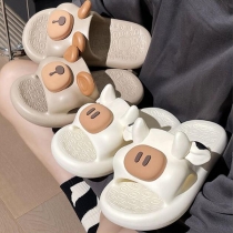 Cute Piggy Non Slip thick Soled slippers