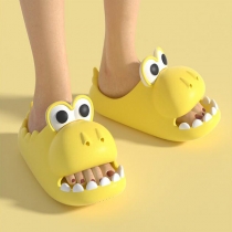 Cute Cartoon Dinosaur Soft Slippers