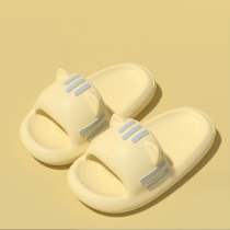 Soft Cat Ear Slippers Non Slip Thick Soled House Shoes
