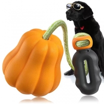 Pet Supplies - Outdoor Interactive for Large Dogs Boredom- Teeth Grinding Hand Thrown Ball - Pumpkin Dog Toy for Medium or Large Dogs