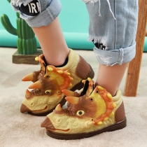 Creative and Funny Novelty Rhino Design Warm Shoes