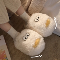 Cute cotton Big Mouth Doll Slippers