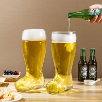Funny Glass Beer Mug in the Shape of a Shoe