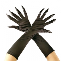 Fun Ghost Claw Gloves Scary Long Nail Cosplay Prop for Performances and Parties