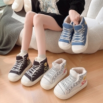 Funny Sneaker Like Short Boots Outerwear for Warmth