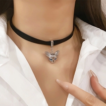 Trendy Cool Cat Necklace Clavicle Chain for Sweaters
